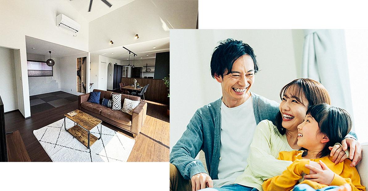 ちょうどいいと思える家を提案するJUSFY HOME